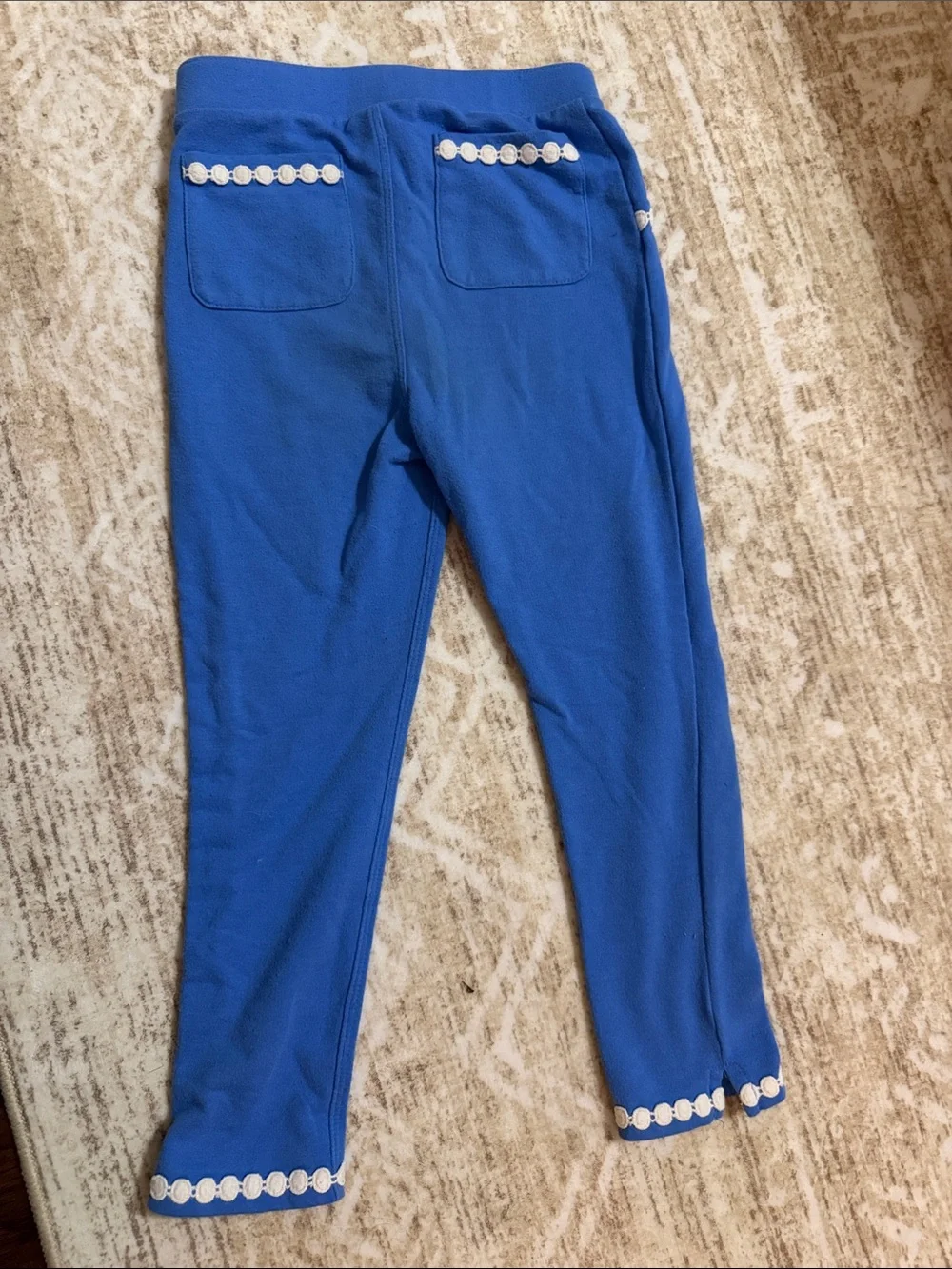 Crown & Ivy Girls Leggings with Decorative Trim